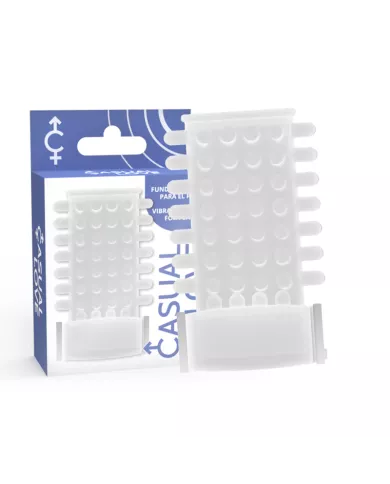 CASUAL LOVE - COUVERCLE DE PÉNIS TRANSPARENT  ANNEAU CASUAL