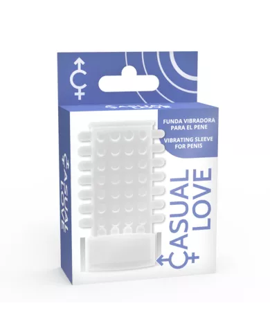 CASUAL LOVE - COUVERCLE DE PÉNIS TRANSPARENT  ANNEAU CASUAL