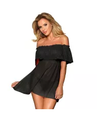 SUBBLIME - DRESSES ROBE COURTE SUBBLIME + STRING NOIR L / XL