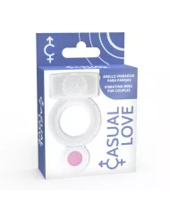 CASUAL LOVE - BAGUE TRANSPARENTE DOUBLE PLAISIR CASUAL LOVE - BAGUE TRANSPARENTE DOUBLE PLAISIR