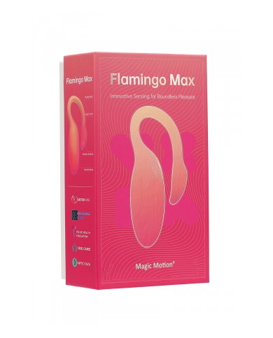 Oeuf vibrant connecté Flamingo Max orange - Magic Motion