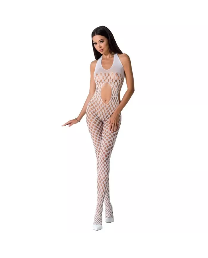 PASSION - FEMME BS065 BODYSTOCKING BLANC TAILLE UNIQUE PASSION - FEMME BS065 BODYSTOCKING BLANC TAILLE UNIQUE
