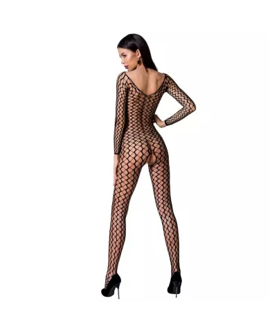PASSION - FEMME BS068 BODYSTOCKING NOIR TAILLE UNIQUE