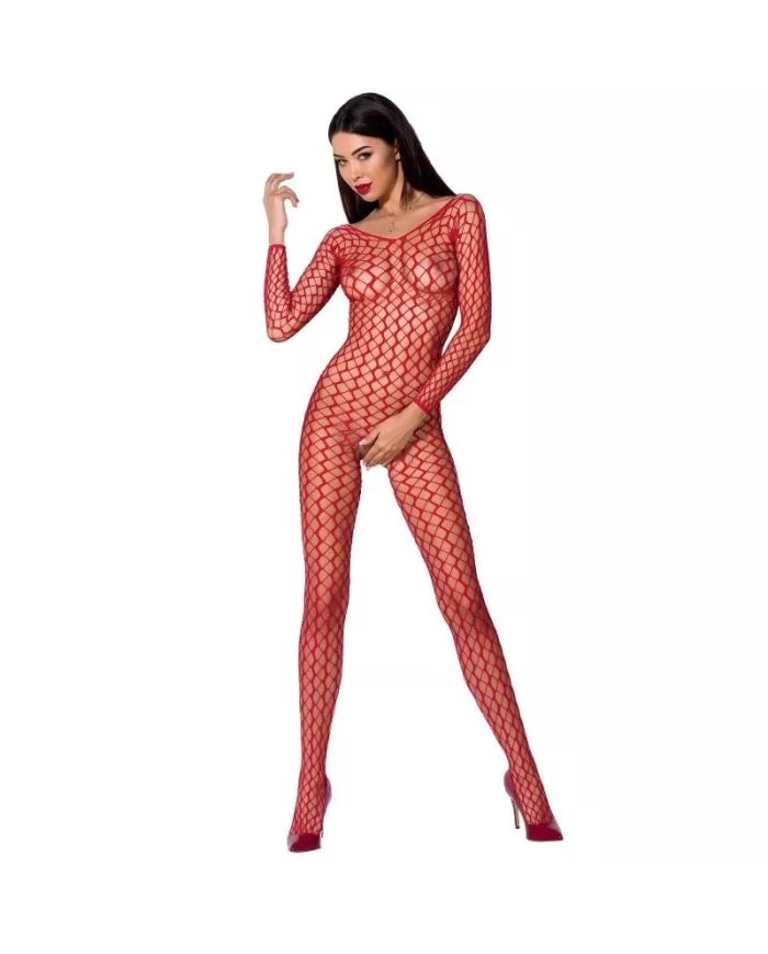 PASSION - FEMME BS068 BODYSTOCKING ROUGE TAILLE UNIQUE PASSION - FEMME BS068 BODYSTOCKING ROUGE TAILLE UNIQUE