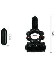 BAILE - ANNEAU SWEET RING AVEC DOUBLE STIMULATEUR