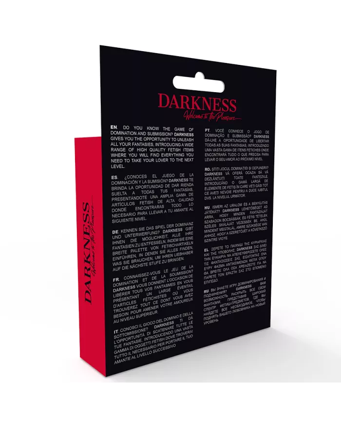 DARKNESS - CULOTTE OUVERTURE UNISEXE TAILLE UNIQUE DARKNESS - CULOTTE OUVERTURE UNISEXE TAILLE UNIQUE