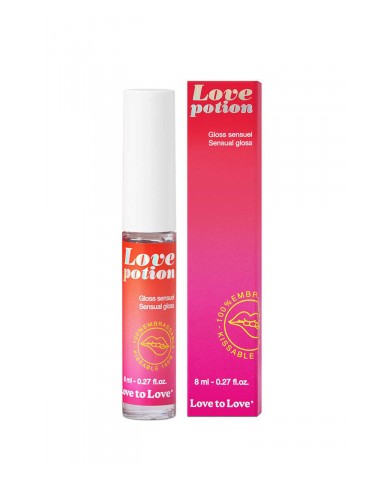 Gloss sensuel Love Potion 8ml - Love to Love