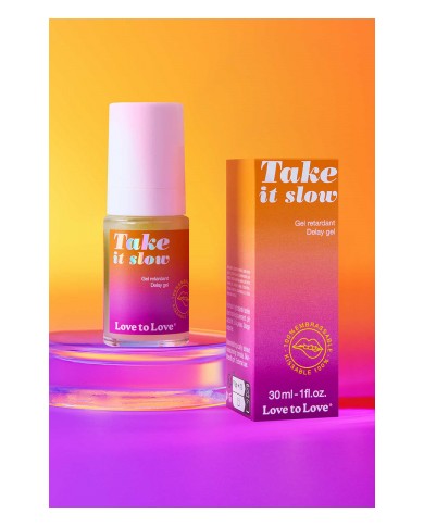 Gel retardant Take It Slow 30ml - Love To Love
