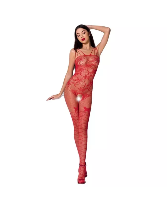 PASSION - FEMME BS076 BODYSTOCKING TAILLE UNIQUE ROUGE PASSION - FEMME BS076 BODYSTOCKING TAILLE UNIQUE ROUGE