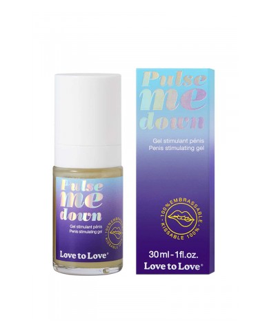 Gel stimulant pénis Pulse Me Down 30ml - Love To Love
