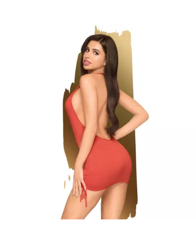 PENTHOUSE - EARTH SHAKER ROBE COURTE ROUGE S/M