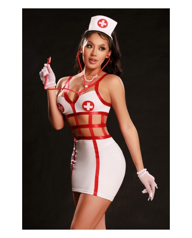 Déguisement infirmière sexy 5 pièces - J Lingerie