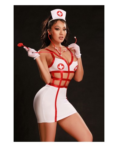 Déguisement infirmière sexy 5 pièces - J Lingerie