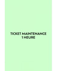 Ticket 1 heure de maintenance