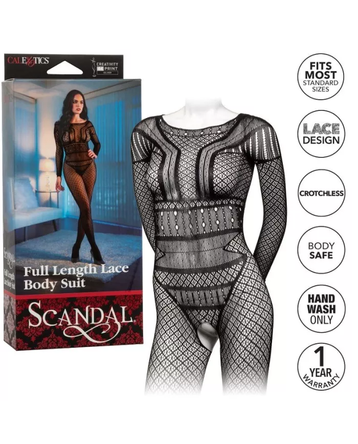 CALEXOTICS - BODY EN DENTELLE TAILLE UNIQUE CALEXOTICS - BODY EN DENTELLE TAILLE UNIQUE