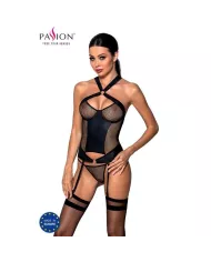 PASSION - AMANDA CORSET EN CUIR ÉCOLOGIQUE S/M PASSION - AMANDA CORSET EN CUIR ÉCOLOGIQUE S/M