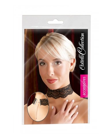 Collier sexy en dentelle - Cotelli Accessoires