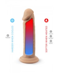 Gode Real Skin Model 2 flesh 15,4 cm - SilexD
