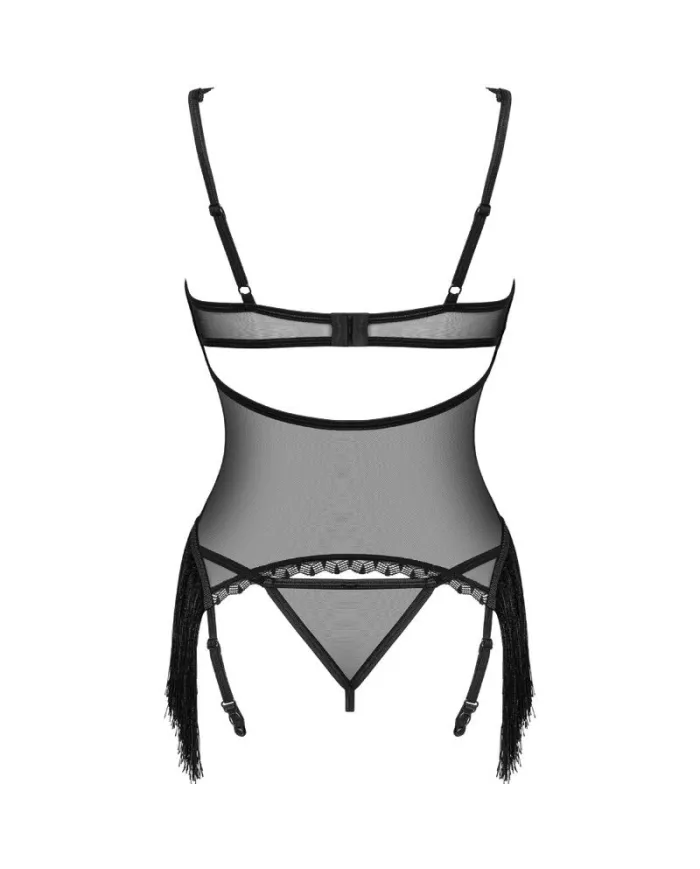OBSESSIVE - CORSET ET STRING SHERILA M/L