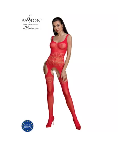 PASSION - BODYSTOCKING ECO COLLECTION ECO BS005 ROUGE PASSION - BODYSTOCKING ECO COLLECTION ECO BS005 ROUGE