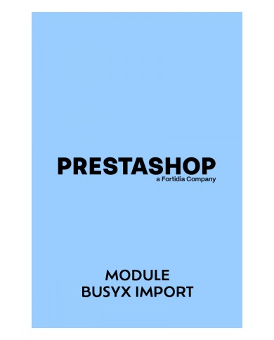 Module Busyx Import Prestashop