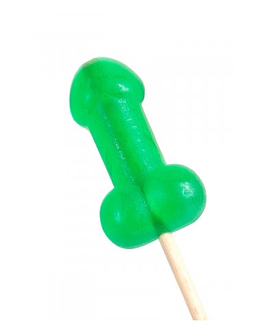 Présentoir de 40 sucettes pénis à la menthe avec effet rafraichissant
