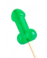 Présentoir de 40 sucettes pénis à la menthe avec effet rafraichissant