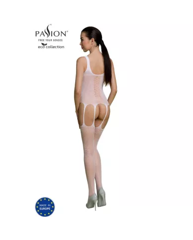 PASSION - BODYSTOCKING ECO COLLECTION ECO BS007 BLANC PASSION - BODYSTOCKING ECO COLLECTION ECO BS007 BLANC