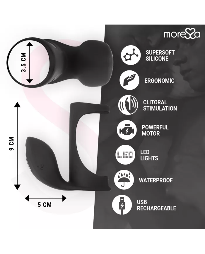 MORESSA - ANNEAU VIBRATEUR BRANDON AVEC COUVERCLE