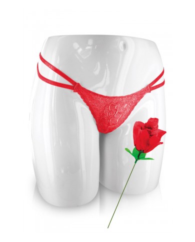 Rose surprise avec petite culotte - Fun Novelties