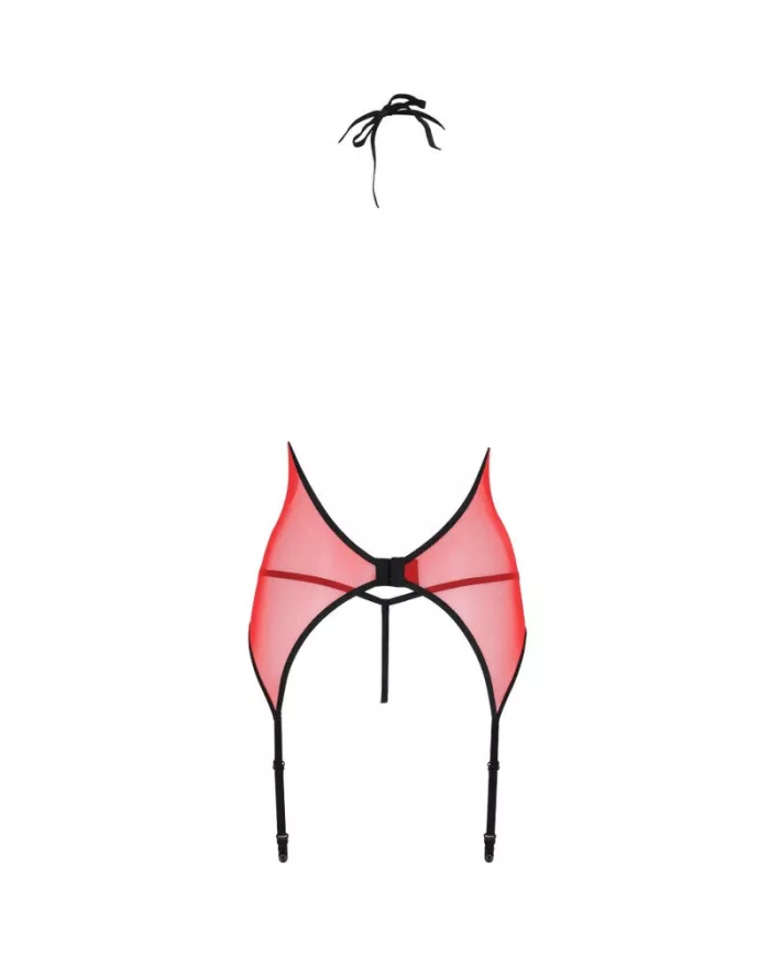 PASSION - PEONIA CORSET LIGNE ÉROTIQUE ROUGE S/M PASSION - PEONIA CORSET LIGNE ÉROTIQUE ROUGE S/M