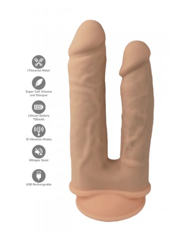 Vibro double pénétration 19,5 et 17,5 cm - SilexD