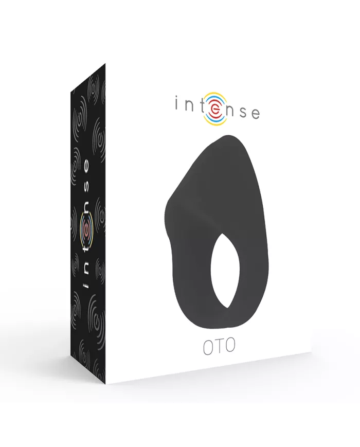 INTENSE - ANNEAU VIBRATEUR RECHARGEABLE NOIR OTO INTENSE - ANNEAU VIBRATEUR RECHARGEABLE NOIR OTO