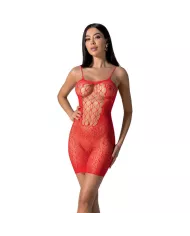 PASSION - BS096 BODYSTOCKING ROUGE TAILLE UNIQUE
