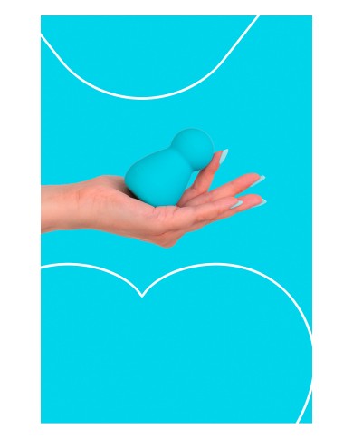 Mini vibro rechargeable Applust bleu - FairyGasm