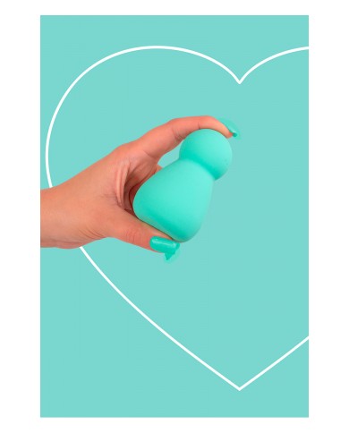 Mini vibro rechargeable Applust vert - FairyGasm