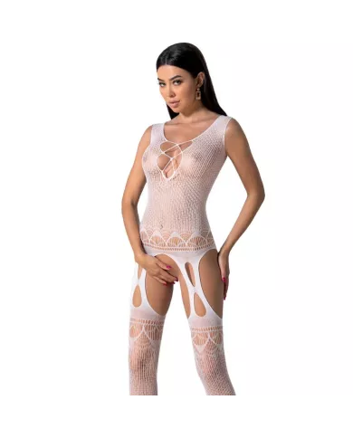 PASSION - BS099 BODYSTOCKING BLANC TAILLE UNIQUE PASSION - BS099 BODYSTOCKING BLANC TAILLE UNIQUE