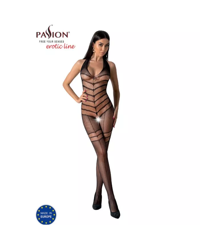 PASSION - BODYSTOCKING BS100 NOIR TAILLE UNIQUE PASSION - BODYSTOCKING BS100 NOIR TAILLE UNIQUE