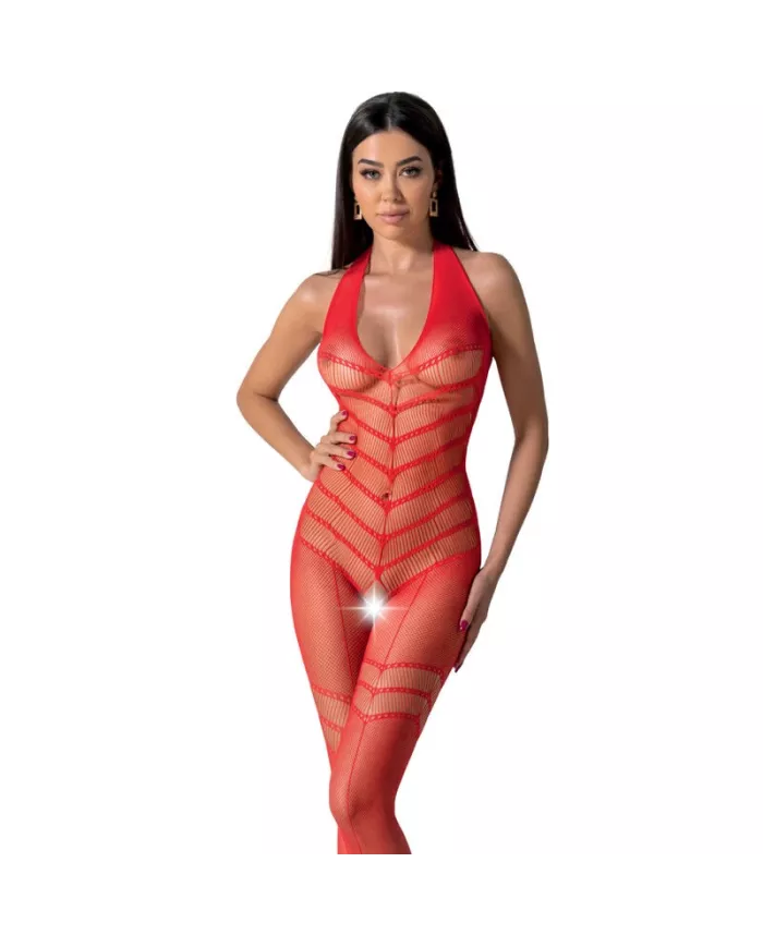 PASSION - BS100 BODYSTOCKING ROUGE TAILLE UNIQUE PASSION - BS100 BODYSTOCKING ROUGE TAILLE UNIQUE