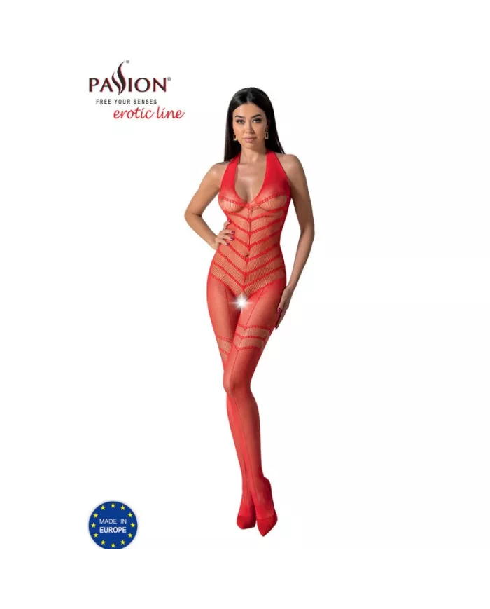 PASSION - BS100 BODYSTOCKING ROUGE TAILLE UNIQUE PASSION - BS100 BODYSTOCKING ROUGE TAILLE UNIQUE