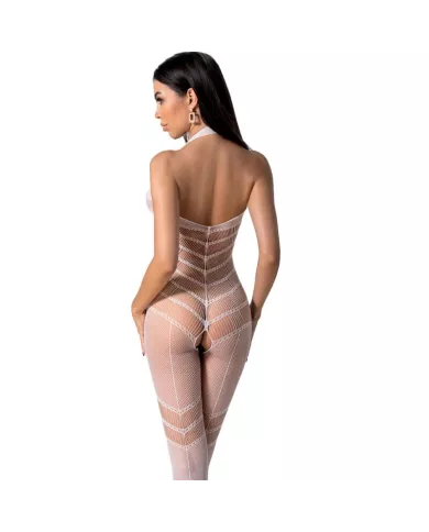 PASSION - BODYSTOCKING BLANC BS100 TAILLE UNIQUE