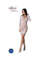 PASSION - BS101 BODYSTOCKING BLANC TAILLE UNIQUE