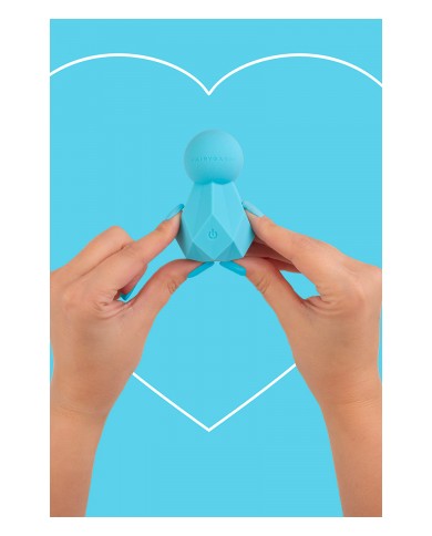Mini vibro rechargeable BlissKey bleu - FairyGasm