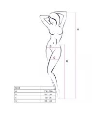 PASSION - S030 BAS ROUGES AVEC JARRETIÈRE TAILLE UNIQUE PASSION - S030 BAS ROUGES AVEC JARRETIÈRE TAILLE UNIQUE