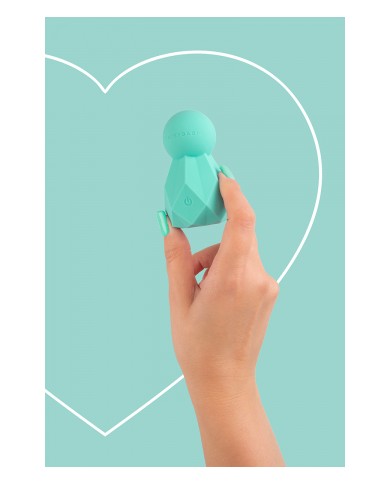 Mini vibro rechargeable BlissKey vert - FairyGasm