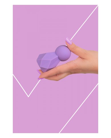 Mini vibro rechargeable BlissKey violet - FairyGasm