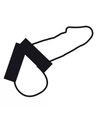 DARKNESS - ANNEAU PÉNIS DOUBLE EN MÉTAL DARKNESS - ANNEAU PÉNIS DOUBLE EN MÉTAL