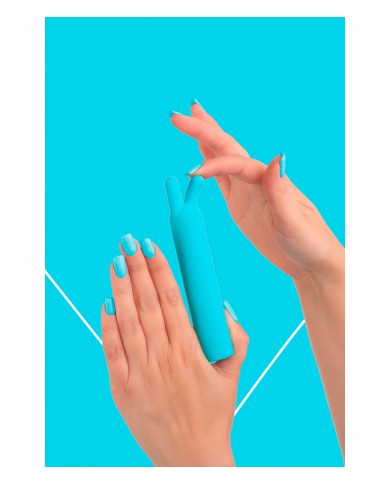 Mini vibro rechargeable BlissStars bleu - FairyGasm