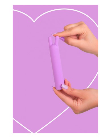 Mini vibro rechargeable BlissStars violet - FairyGasm