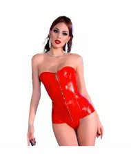 CHILIROSE - CR 4491 CORSET ROUGE L/XL